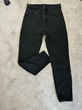 RVCA Women's High-Rise Solar Black Skinny Jeans